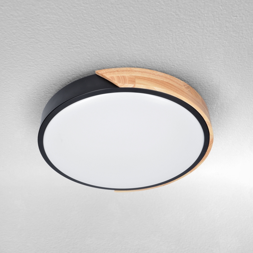 Brilagi - LED Plafonjera PILANA LED/24W/230V hrast
