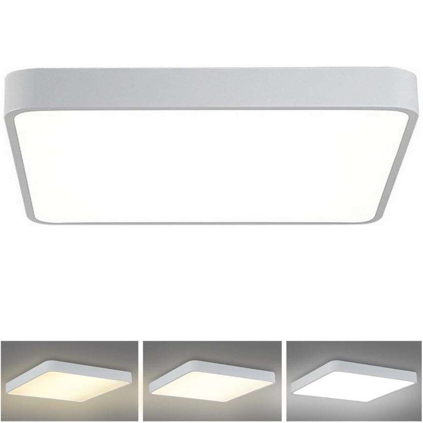 Brilagi - LED Plafonjera POOL LED/48W/230V 3000/4500/6000K 50x50 cm bela