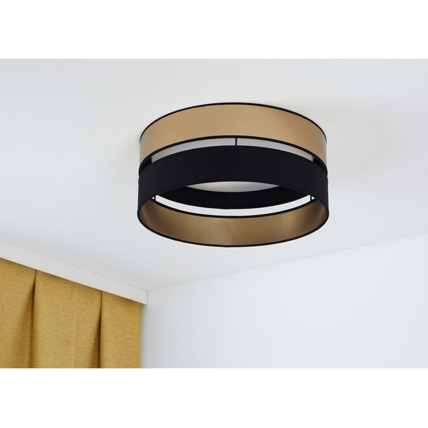 Brilagi - LED Plafonjera ROYAL LED/24W/230V pr. 45 cm crno/zlatna