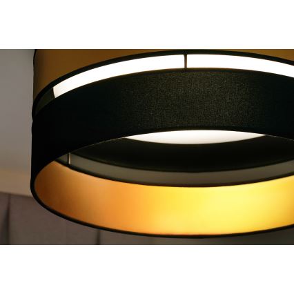 Brilagi - LED Plafonjera ROYAL LED/24W/230V pr. 45 cm crno/zlatna