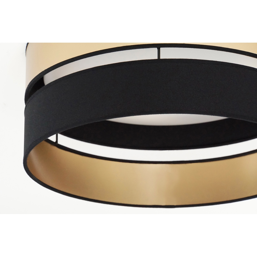 Brilagi - LED Plafonjera ROYAL LED/24W/230V pr. 45 cm crno/zlatna