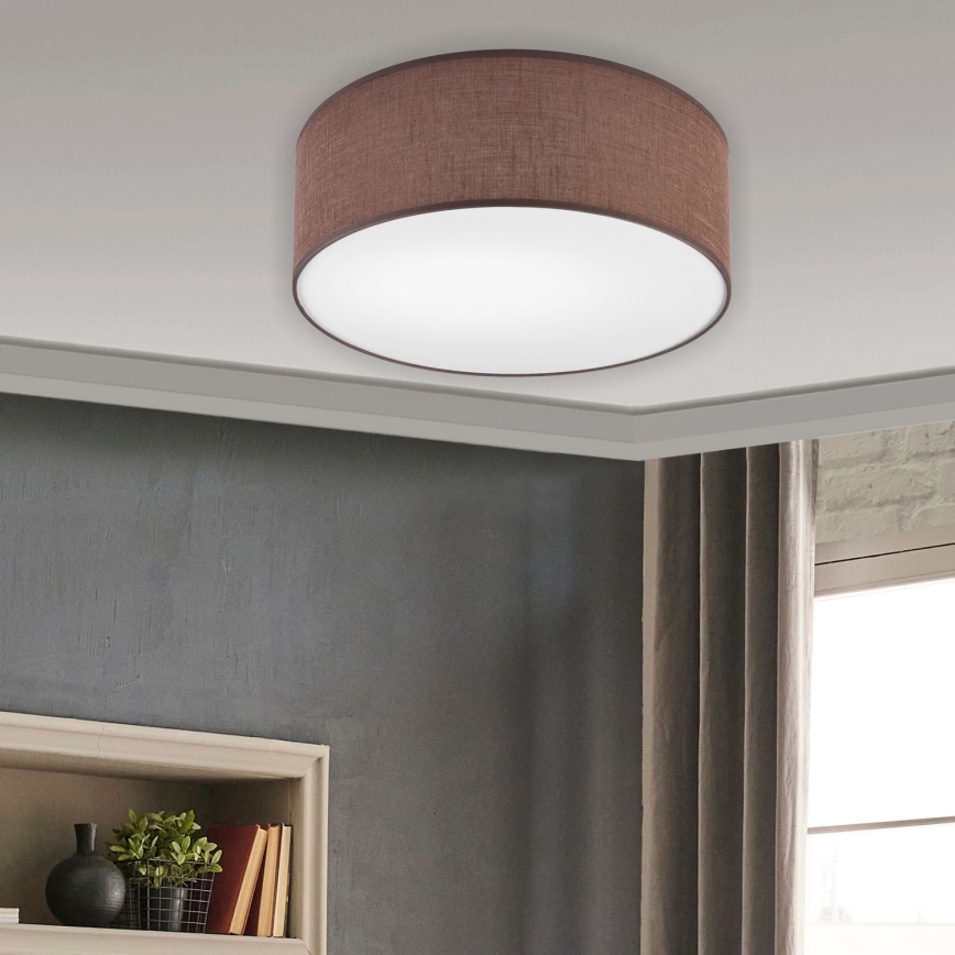 Brilagi - LED Plafonjera SIRIJA LED/12W/230V pr. 35 cm braon