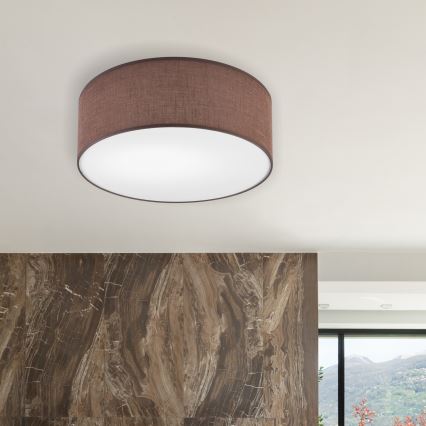 Brilagi - LED Plafonjera SIRIJA LED/12W/230V pr. 35 cm braon