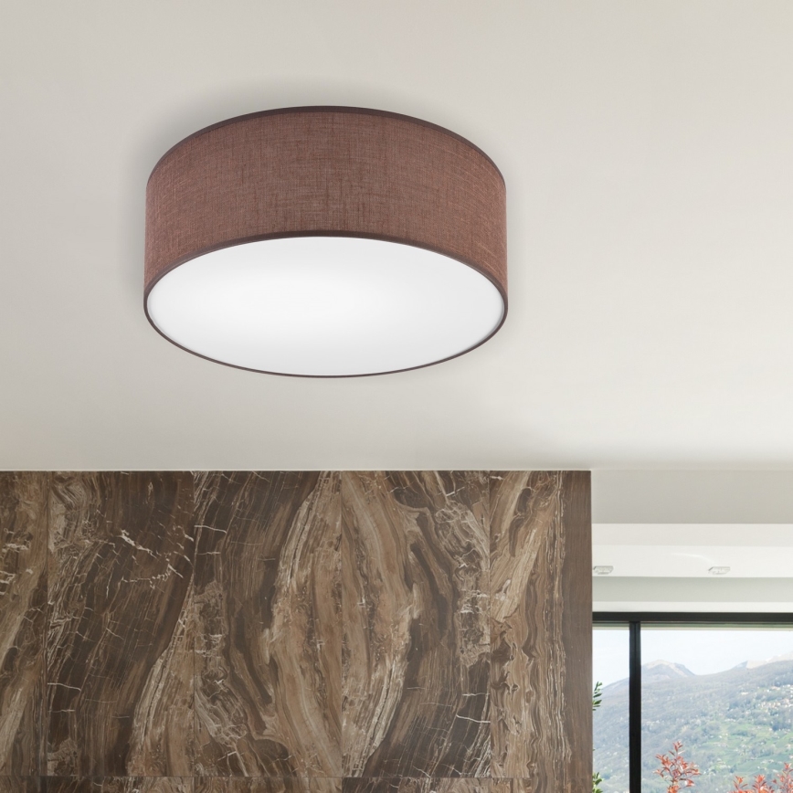 Brilagi - LED Plafonjera SIRIJA LED/12W/230V pr. 35 cm braon