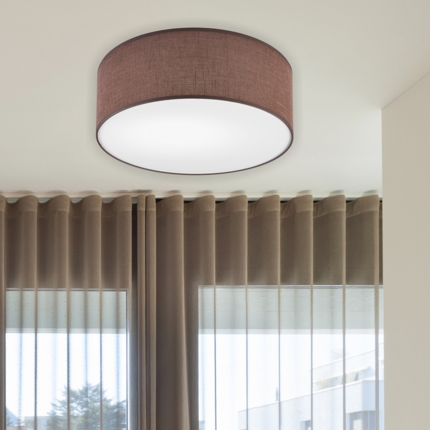 Brilagi - LED Plafonjera SIRIJA LED/12W/230V pr. 35 cm braon