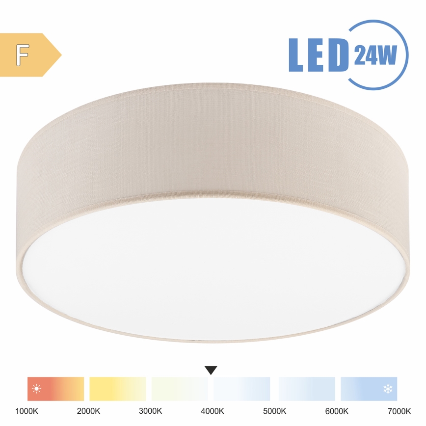 Brilagi - LED Plafonjera SIRIJA LED/24W/230V pr. 45 cm kremasta