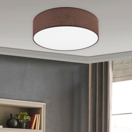 Brilagi - LED Plafonjera SIRIJA LED/36W/230V pr. 45 cm braon