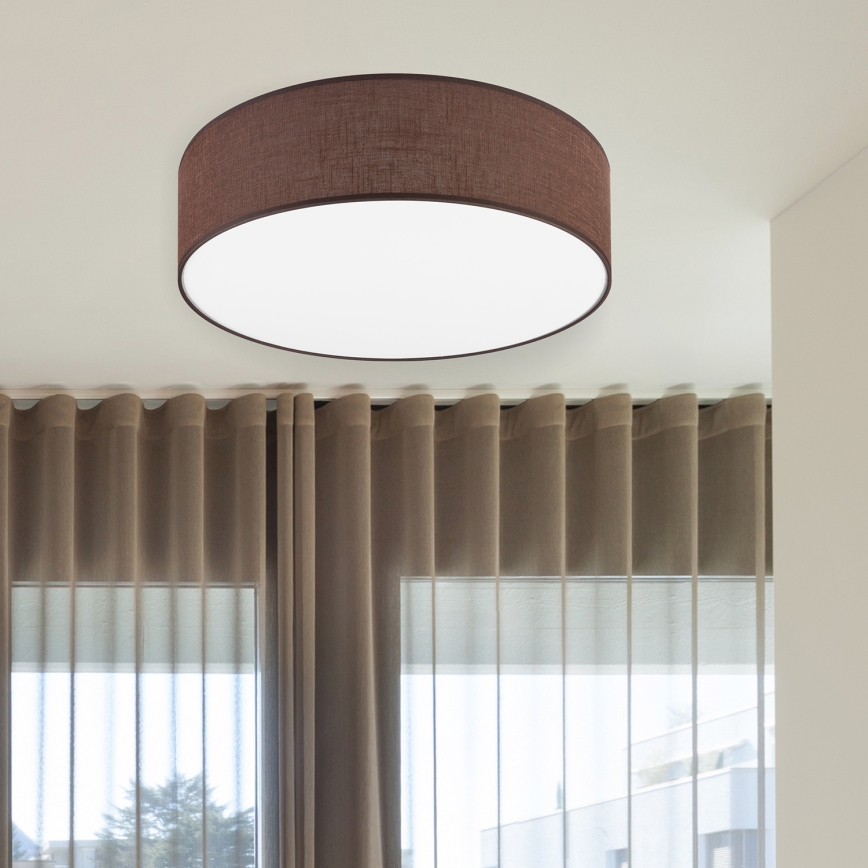 Brilagi - LED Plafonjera SIRIJA LED/36W/230V pr. 45 cm braon