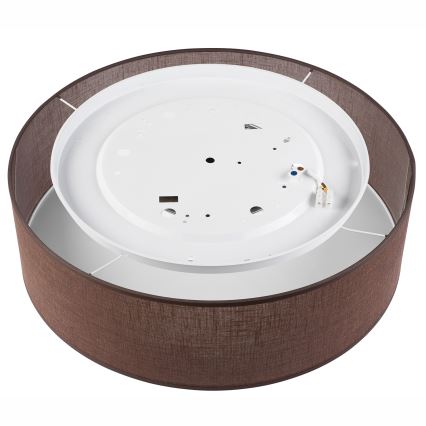 Brilagi - LED Plafonjera SIRIJA LED/36W/230V pr. 45 cm braon