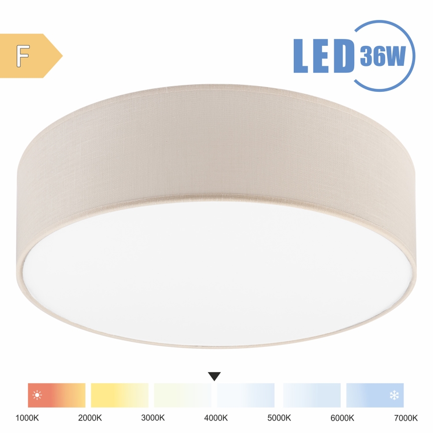 Brilagi - LED Plafonjera SIRIJA LED/36W/230V pr. 45 cm kremasta