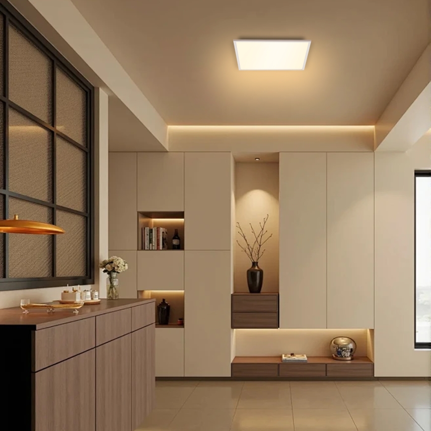 Brilagi - LED Plafonjera SLIMFRAME LED/25W/230V 30x30 cm bela