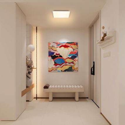 Brilagi - LED Plafonjera SLIMFRAME LED/25W/230V 30x30 cm bela