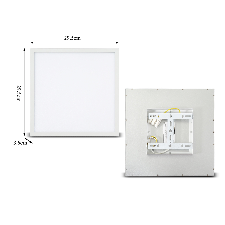 Brilagi - LED Plafonjera SLIMFRAME LED/25W/230V 30x30 cm bela