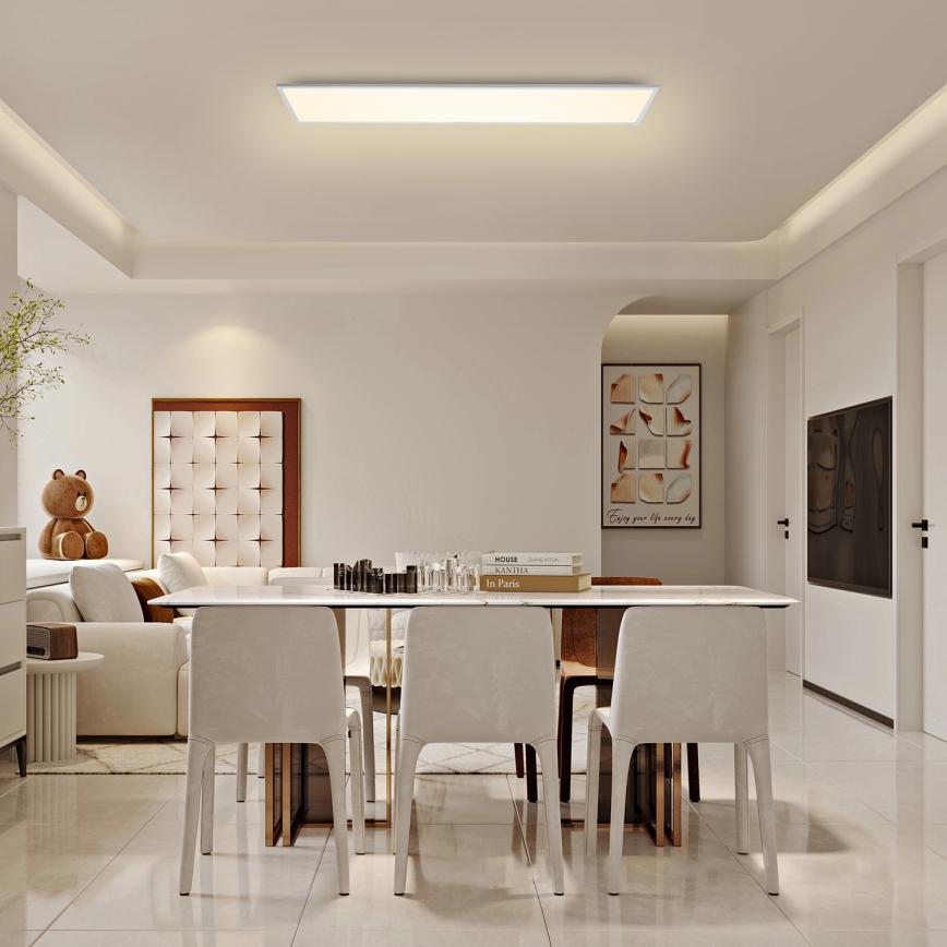 Brilagi - LED Plafonjera SLIMFRAME LED/58W/230V 120x30 cm bela