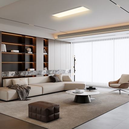 Brilagi - LED Plafonjera SLIMFRAME LED/58W/230V 120x30 cm bela