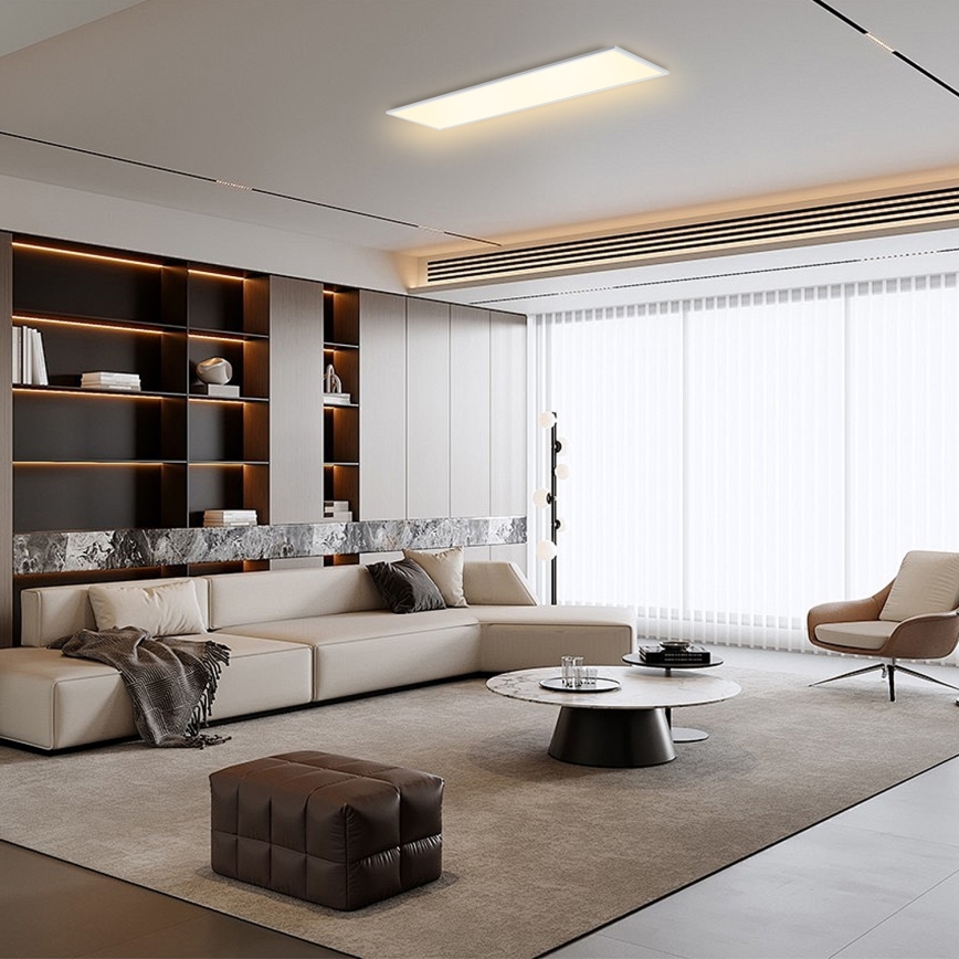 Brilagi - LED Plafonjera SLIMFRAME LED/58W/230V 120x30 cm bela