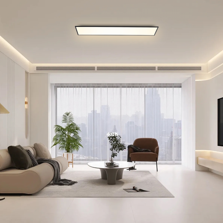 Brilagi - LED Plafonjera SLIMFRAME LED/58W/230V 120x30 cm crno