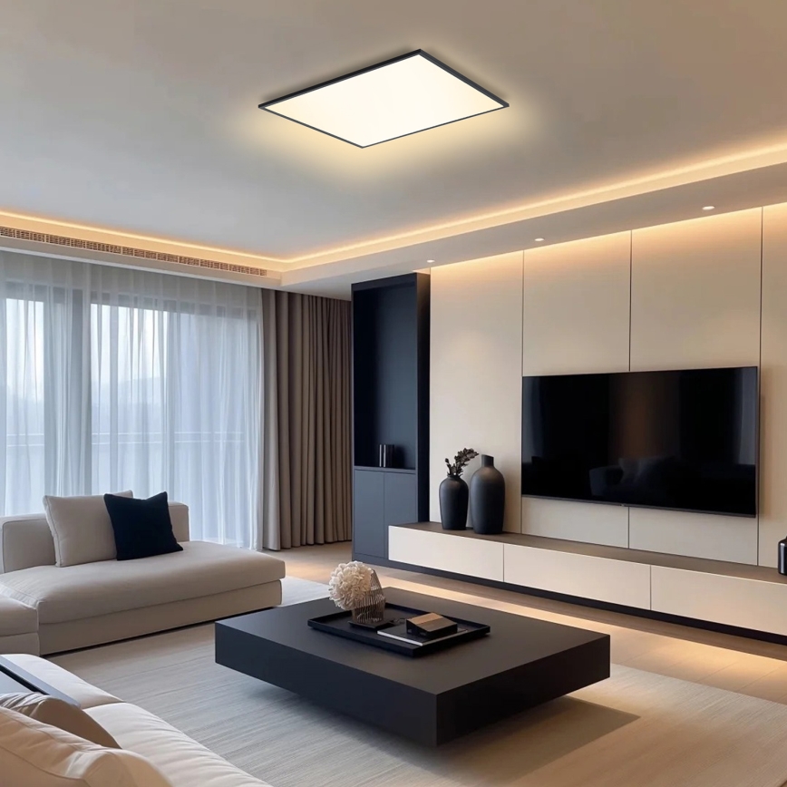 Brilagi - LED Plafonjera SLIMFRAME LED/58W/230V 60x60 cm crno