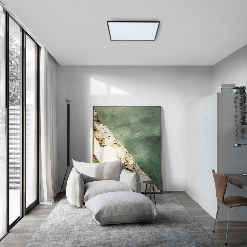 Brilagi - LED Plafonjera SLIMFRAME LED/58W/230V 60x60 cm crno