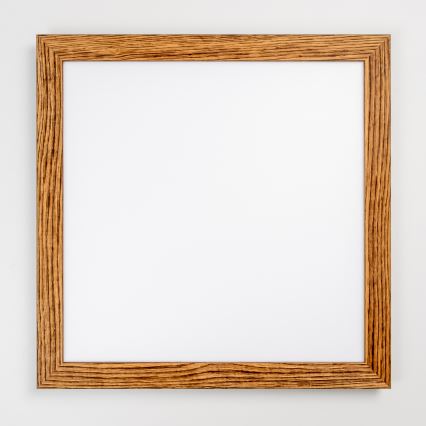 Brilagi - LED Plafonjera SLIMFRAME WOOD LED/58W/230V 64x64 cm braon