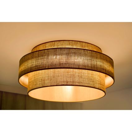 Brilagi - LED Plafonjera SPACE YUTE LED/12W/230V pr. 50 cm 3000K/4000K/6400K bež