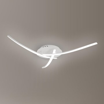 Brilagi - LED Plafonjera STRIPES LED/24W/230V bela