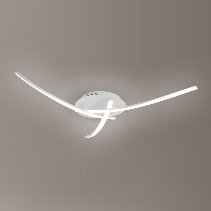 Brilagi - LED Plafonjera STRIPES LED/24W/230V bela