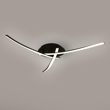 Brilagi - LED Plafonjera STRIPES LED/24W/230V crno