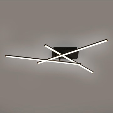 Brilagi - LED Plafonjera STRIPES LED/30W/230V crno