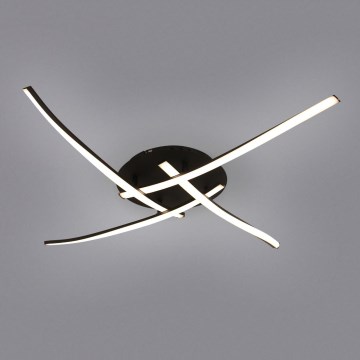 Brilagi - LED Plafonjera STRIPES LED/32W/230V crno