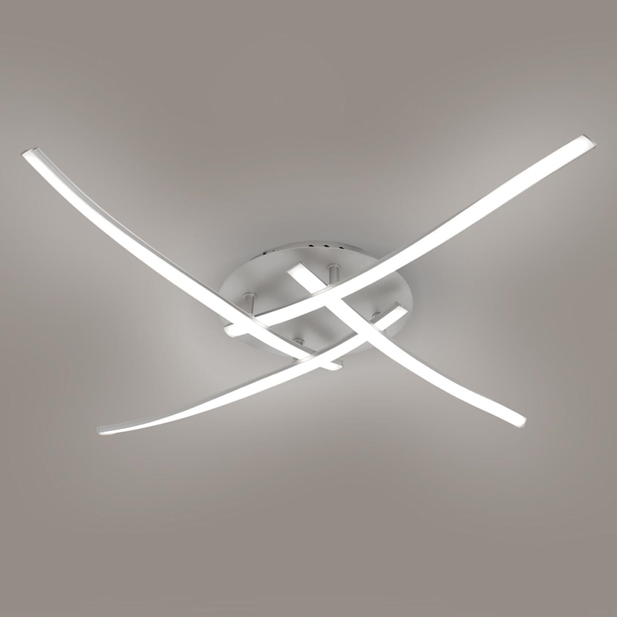 Brilagi - LED Plafonjera STRIPES LED/32W/230V srebrno