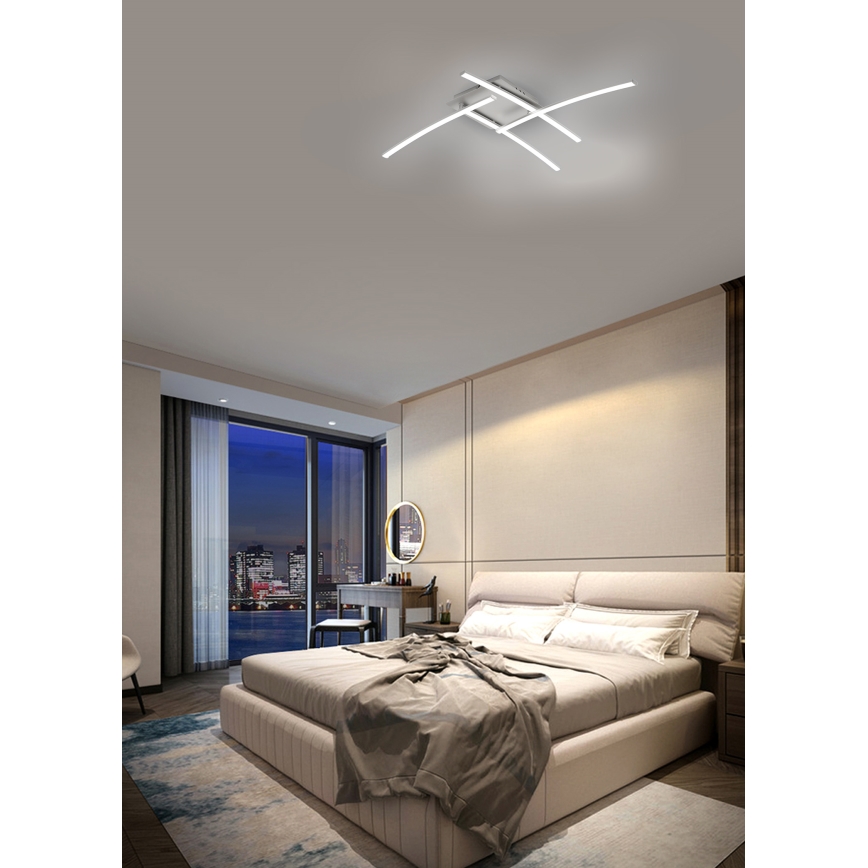 Brilagi - LED Plafonjera STRIPES LED/32W/230V srebrno