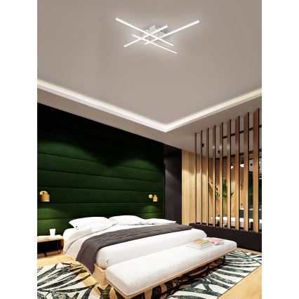 Brilagi - LED Plafonjera STRIPES LED/37W/230V bela