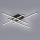 Brilagi - LED Plafonjera STRIPES LED/37W/230V crno