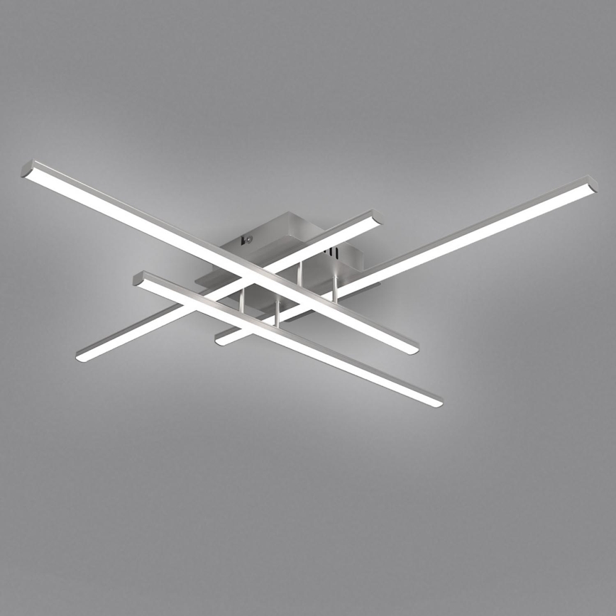 Brilagi - LED Plafonjera STRIPES LED/37W/230V srebrno