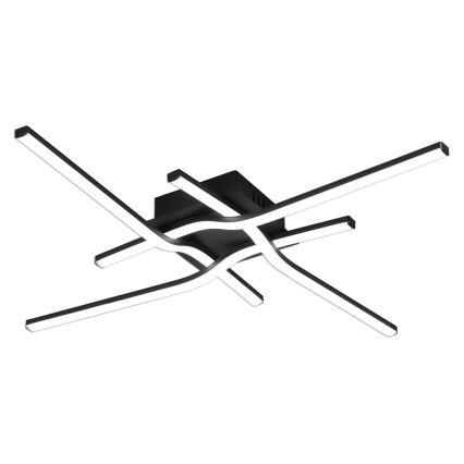 Brilagi - LED Plafonjera STRIPES LED/38W/230V crno
