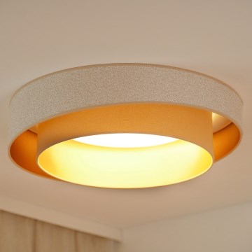 Brilagi - LED Plafonjera VEGAS SHINE LED/24W/230V pr. 60 cm bež/kremasta