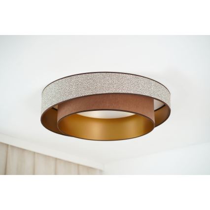 Brilagi - LED Plafonjera VEGAS SHINE LED/24W/230V pr. 60 cm braon