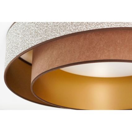 Brilagi - LED Plafonjera VEGAS SHINE LED/24W/230V pr. 60 cm braon
