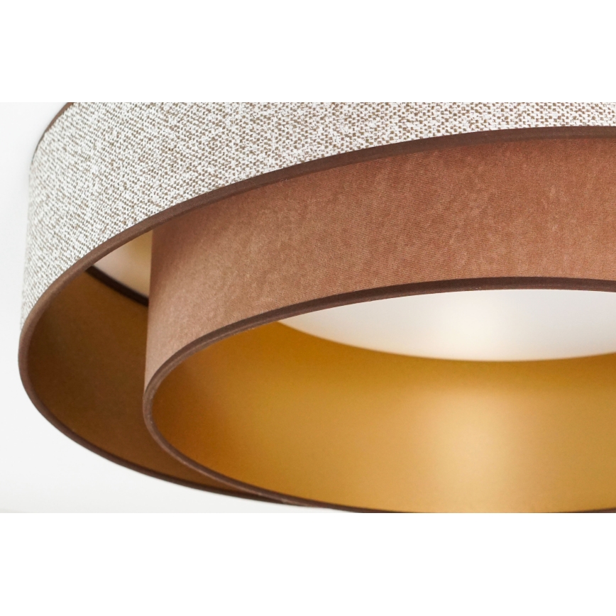 Brilagi - LED Plafonjera VEGAS SHINE LED/24W/230V pr. 60 cm braon