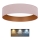 Brilagi - LED Plafonjera VELVET LED/12W/230V pr. 30 cm 3000K/4000K/6400K roze/zlatna