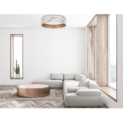 Brilagi - LED plafonsko svetlo VELVET LED/12W/230V prečnik 30 cm 3000K/4000K/6400K belo/zlatno