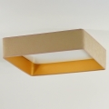 Brilagi - LED Plafonjera VELVET SQUARE LED/24W/230V bež