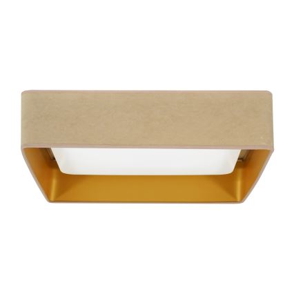 Brilagi - LED Plafonjera VELVET SQUARE LED/24W/230V bež