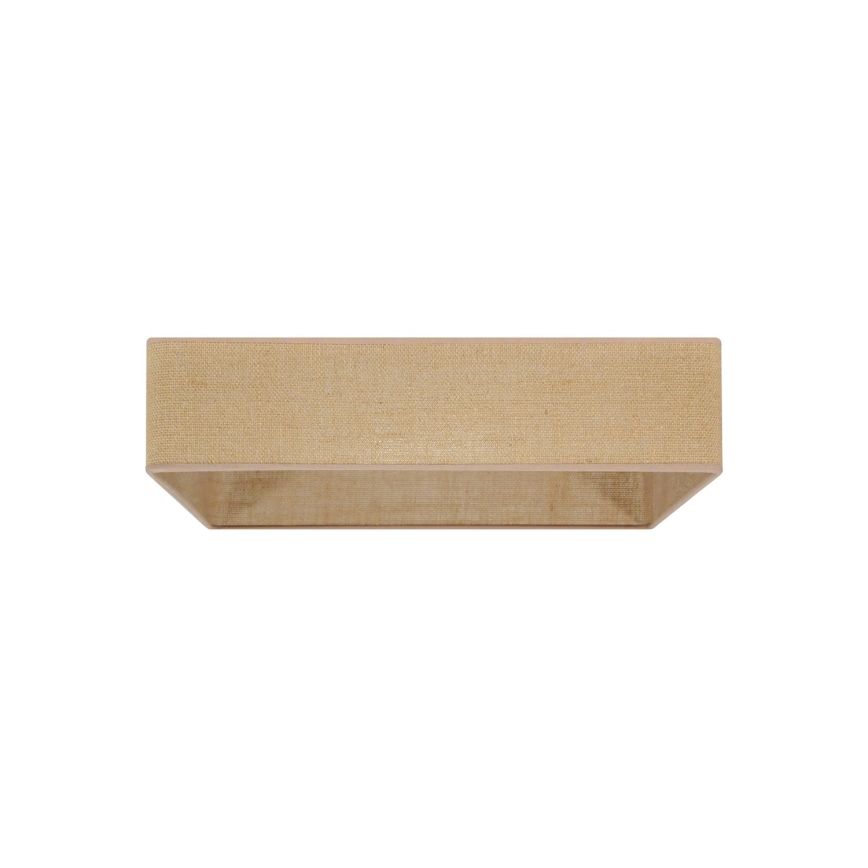 Brilagi - LED Plafonjera VELVET SQUARE LED/24W/230V braon