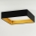 Brilagi - LED Plafonjera VELVET SQUARE LED/24W/230V crno