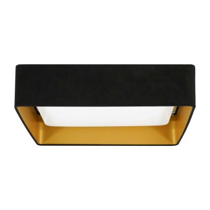 Brilagi - LED Plafonjera VELVET SQUARE LED/24W/230V crno