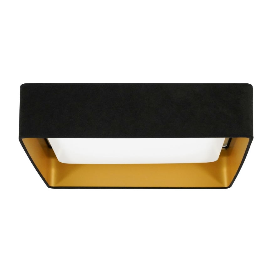 Brilagi - LED Plafonjera VELVET SQUARE LED/24W/230V crno