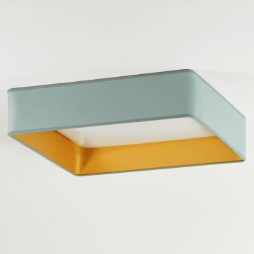 Brilagi - LED Plafonjera VELVET SQUARE LED/24W/230V menta
