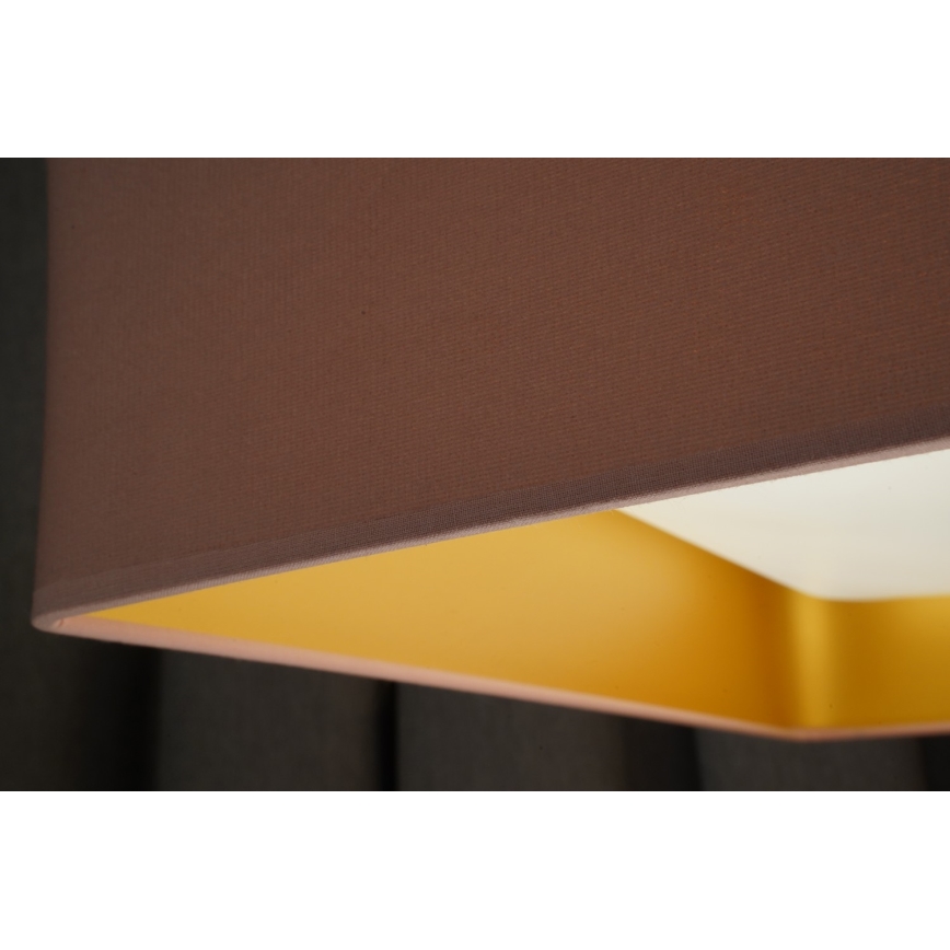 Brilagi - LED Plafonjera VELVET SQUARE LED/24W/230V roze